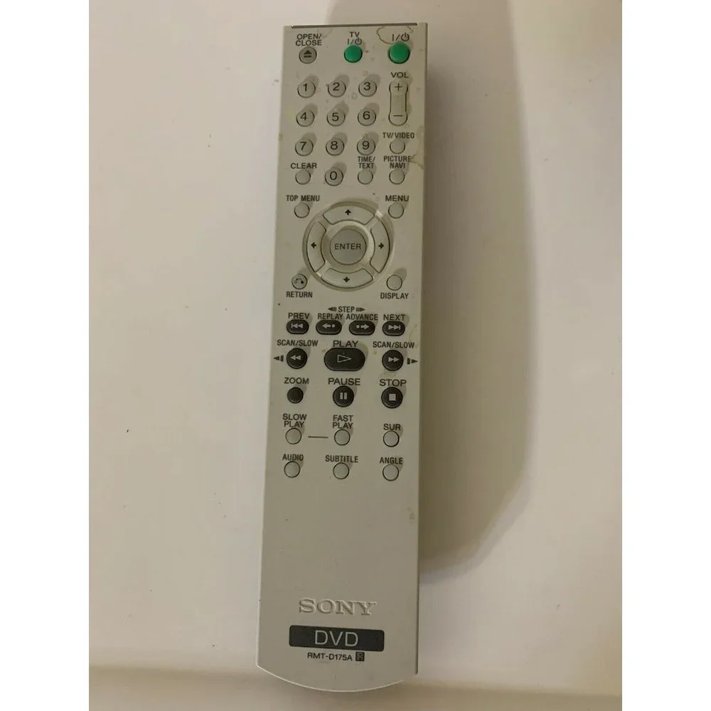 Mint Genuine Original OEM Sony DVD RMT-D175A Remote Control‎